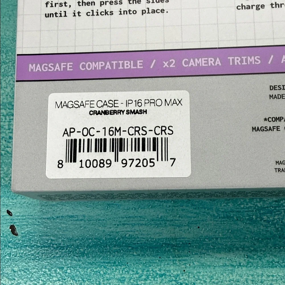 Snap Burgundy Case for iPhone 16 Pro Max